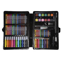 3 x RAW Customer Returns KIDDYCOLOR 211 Piece Deluxe Painting Set for Children, Creative Painting Box for Children Beginners, High Quality Colored Pencil Sets, Colored Pencils, Pastels, Markers and More - RRP €87.69