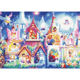 1 x Brand New NAIMOER Castle Diamond Painting, Princess Diamond Painting Pictures, Diamond Painting Adults Fairy Tale Diamond Painting Children Diamond Art Set 5D Diamond Painting for Home D cor 30x40cm - RRP €20.4