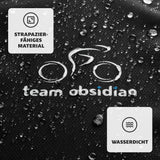 1 x RAW Customer Returns Team Obsidian Bike Covers Styles - Outdoor Storage or Transport Travel Waterproof, Heavy Duty, 600D, 300D, or 210D Oxford Ripstop - RRP €84.59