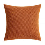 1 x RAW Customer Returns MIULEE Set of 2 Cushion Covers Decorative Pillows Grainy Decorative Pillowcase Cushion Cover Sofa Cushion Decorative Cover Soft Decorative Pillow Cushion for Living Room Bedroom 45 x 45 cm Caramel - RRP €22.49