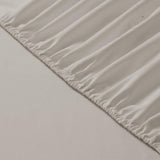 1 x RAW Customer Returns Vision - fitted sheet 180x200cm - beige - 100 cotton - RRP €19.09