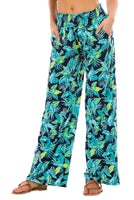 1 x RAW Customer Returns Urban GoCo Women s Wide Leg Palazzo Pants Casual Floral Print Baggy Pants Small, 4  - RRP €24.98