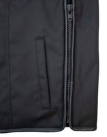 1 x RAW Customer Returns MDM men s textile biker vest in black windproof and water-repellent XL  - RRP €59.9