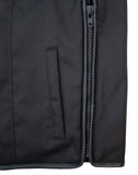 1 x RAW Customer Returns MDM textile biker vest windproof and water-repellent , black, men size 2XL  - RRP €59.9