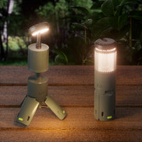 1 x RAW Customer Returns Viozon Outdoor Camping Light, Rechargeable 10000mAh Adjustable Height and Brightness 450LM IPX5 Waterproof 3 Light Modes Flashlight for Camping Travel Fishing Portable - RRP €69.99