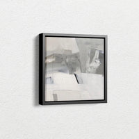 1 x RAW Customer Returns ARTNOVA wooden shadow gap frame for canvas 30 x 30 cm black I picture frame shadow bar canvas frame decorative stretcher frame paintings pictures, pre-assembled and ready to use - RRP €37.9