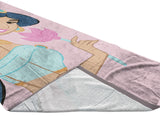 1 x RAW Customer Returns Jay Franco Disney Princess Flower 71cm x 147cm beach towel made from 100 cotton terry - RRP €10.06