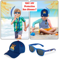 1 x RAW Customer Returns PAW PATROL Children s Sun Hat, Baseball Cap and Sunglasses Set for Children, UV Protection, Cap for Children, Boys, One Size from 3 Years Blue  - RRP €18.14