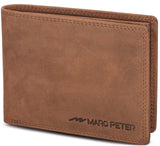 1 x RAW Customer Returns Marc Peter Oslo wallet men s leather tan with RFID protection I real leather wallet large I 13 compartments I purse for men I wallet purse made of real leather - RRP €29.9