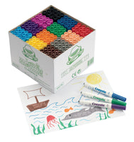 1 x RAW Customer Returns CRAYOLA 10279.0030 School children Class pack with 144 felt-tip pens. - RRP €25.94