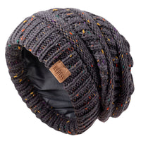 3 x Brand New REDESS Slouchy Beanie Hat for Men and Women Winter Warm Chunky Soft Oversize Cable Knit cap - RRP €56.97