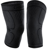 1 x RAW Customer Returns CAMBIVO Meniscus and Ligament Knee Pads 2 Pcs, Gym Compression Knee Pads, Sports Knee Pads for Volleyball, Football, Basketball, Meniscus Tear, Relieve Joint Pain - RRP €16.27