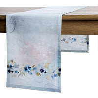 1 x Brand New Maison d Hermine Lazy Summer Days Table Runner, in 100 Cotton, for Parties, Dinners, HOLIDAYS, Kitchen, Spring or Summer 50cm x 150cm  - RRP €21.99