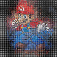 3 x Brand New NAIMOER Mario Diamond Painting Adults, 5D Diamond Painting Pictures Cartoon Diamond Painting Adults Diamond Painting DIY Anime Diamond Painting for Home Wall D cor 30x40cm - RRP €61.2