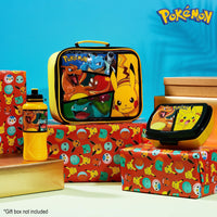 1 x RAW Customer Returns Pokemon kids insulated lunch bag, school lunch box and water bottle set - 3pcs yellow  - RRP €24.58