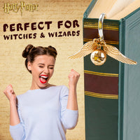 1 x RAW Customer Returns Harry Potter Bookmark - The Golden Snitch Metal Bookmark in a Classy Gift Box - Gift for Bookworms - RRP €17.7