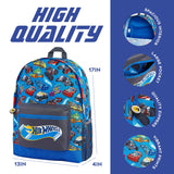 1 x RAW Customer Returns Hot Wheels School Backpacks, School Supplies for Children, Children s Backpack with Car Prints for School Travel Sports, Original Gifts for Boys Girls and Teenagers - RRP €22.34