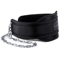 1 x RAW Customer Returns Fitgriff Dip Belt with Chain 2 Carabiners, Dip Belt for Bodybuilding, Strength Training, Weightlifting - Weightlifting Belt, Weight Belt Black, One Size  - RRP €24.95