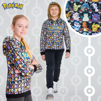 1 x RAW Customer Returns Pokemon Hoodie Teenagers and Children Pikachu 4-15 Years Official Gifts Birthday Children School 14-15 years, Multicolor  - RRP €27.42