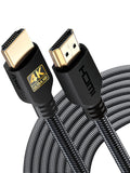 1 x RAW Customer Returns PowerBear 4K HDMI Cable 9m 18Gbps High Speed HDMI Cable, Braided Nylon Gold Connectors, 4K 60Hz, Ultra HD, 2K, 1080P, ARC CL3 Certified for Laptop, Monitor, PS5, PS4 more - RRP €21.62