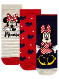 1 x RAW Customer Returns Disney Girls Socks Pack of 3 Minnie Mouse Multicolored 32 36 - RRP €15.07