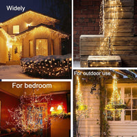 1 x RAW Customer Returns ANGMLN LED light bundle, with remote control, 200 micro LEDs 2M silver wire micro fairy lights battery operated, 8 light modes, timer mode, light wire copper light decoration for indoor and outdoor use warm white - RRP €17.14