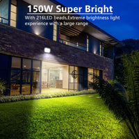 1 x RAW Customer Returns Tayire LED spotlight outdoor 150W, 15000LM super bright LED floodlight, 6000K cold white spotlight IP65 waterproof floodlight outdoor spotlight for garden, terraces, garage, workshop, sports field - RRP €34.99