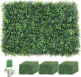 1 x RAW Customer Returns bimiti Artificial Plant Wall 12 Pieces Artificial Plants Lawn Wall UV Protected Artificial Hedge Plant Wall Faux Plant Mats for Garden Backyard Outdoor and Indoor Home Wedding Decoration - RRP €70.58