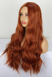 1 x RAW Customer Returns PORSMEER Auburn Red Wigs Fashion Long Curly Wigs 24 Inches Anime Wig Cosplay Wigs Girls - RRP €26.72