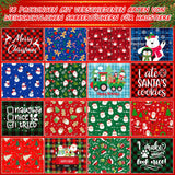 1 x RAW Customer Returns 16 Pieces Christmas Dog Bandana, Pet Bandana Scarf, Christmas Plaid Triangle Bib Dog Scarf, Classic Christmas Dog Reversible Bandanas for Small, Medium, Large Dogs Cat - RRP €18.14