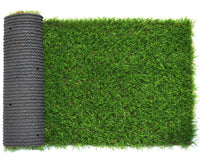 1 x RAW Customer Returns Artificial grass carpet for indoor and outdoor use, pile height 35mm, grass carpet for dogs, garden and doormat, rubberized underside with drainage holes 0.4mx 0.8m  - RRP €26.21