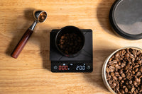 1 x RAW Customer Returns MiiCoffee Nano Pro - Coffee Scale with Timer, Coffee Scale with Automatic Tare, Aluminum Housing, Touch Sensor and Silicone Case - RRP €55.99