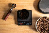 1 x RAW Customer Returns MiiCoffee Nano Pro - Coffee Scale with Timer, Coffee Scale with Automatic Tare, Aluminum Housing, Touch Sensor and Silicone Case - RRP €55.99