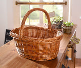 1 x RAW Customer Returns FRANK FLECHTWAREN ironing basket cable pattern - RRP €22.72