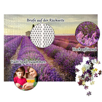 7 x Brand New JMbeauuuty Challenging 1000 Piece Jigsaw Puzzle for Adults, Lavender Flower Puzzle 1000 Piece for Adults, Difficult Puzzle Gift for Christmas Birthday Home Decoration 70x50cm  - RRP €119.98