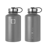 1 x RAW Customer Returns Iron Flask Sports Water Bottle - 64oz, 3 Lids Straw Lid , Vacuum Insulated Stainless Steel, Modern Double Wall Simple Thermal Mug, Hydro Metal - RRP €30.94