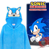 1 x RAW Customer Returns Sonic The Hedgehog Jumpsuit Children s Sleepsuit Children s Onesie Children s Jumpsuit Boys 104-164 7-8 Years, Blue  - RRP €29.95