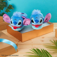 1 x RAW Customer Returns Disney Lilo and Stitch and Yoda 3D Slippers Children - Barefoot Slippers Children in Various Sizes Blue Stitch, 30-31 EU  - RRP €25.73