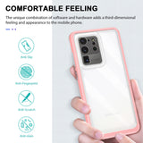 1 x Brand New TXLING Case for Samsung Galaxy S20 Ultra 5G, Shockproof TPU Silicone Anti-Scratch Polycarbonate Bumper for Samsung S20 Ultra 5G, Pink - RRP €21.6