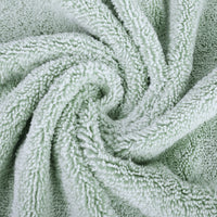 6 x RAW Customer Returns Polyte - premium microfiber bath towel - lint-free quick-drying - light green - 89 x 178 cm - 2 pieces - RRP €170.04