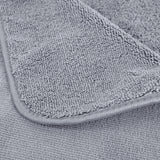 1 x RAW Customer Returns Polyte - Towel set - quick-drying lint-free microfiber - 6 pieces gray  - RRP €29.89