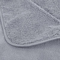 1 x RAW Customer Returns Polyte - Towel set - quick-drying lint-free microfiber - 6 pieces gray  - RRP €29.89