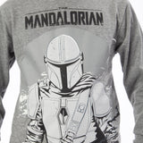 1 x RAW Customer Returns Star Wars Mandalorian Pajamas Mandalorian Boy s Pajamas Boy s Pajamas Gray 9-10 years - RRP €24.05