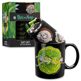 1 x RAW Customer Returns RICK AND MORTY, Porcelain, Mug and Socks Pickle Rick Coffee Mug Gift Set - RRP €17.14