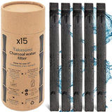 1 x RAW Customer Returns orinko - Binchotan Bio 15x Activated carbon Bamboo Takesumi for water purification E-Book Pass on water in a bottle with our activated carbon  - RRP €34.99