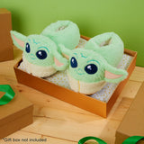 1 x RAW Customer Returns Disney Lilo and Stitch and Yoda 3D Children s Slippers - Barefoot Slippers Children in Various Sizes Green Baby Yooda, 30-31 EU  - RRP €22.45