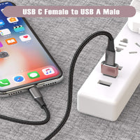 1 x RAW Customer Returns Basesailor USB C female to USB male adapter, pack of 3, type C to A charging cable adapter for Apple iPhone 11 12 13 Pro Max, XR SE, Airpods, iPad Mini 6, Samsung Galaxy Note 10 S20 S21 Plus Ultra, Z Fold Flip 4 - RRP €9.99