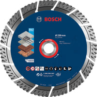 1 x RAW Customer Returns Bosch Accessories 1x Expert MultiMaterial diamond cutting discs for concrete, 230 mm, accessory for large angle grinder  - RRP €74.06