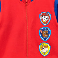 1 x RAW Customer Returns Paw Patrol Boy s Jacket Paw Patrol Zip Hoodie for Kids Chase Marshall Rubble Red 6-7 Years - RRP €24.04