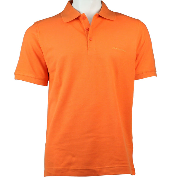 1 x Brand New classic men s brand polo shirt in color Orange Sun, size 54 - RRP €18.61